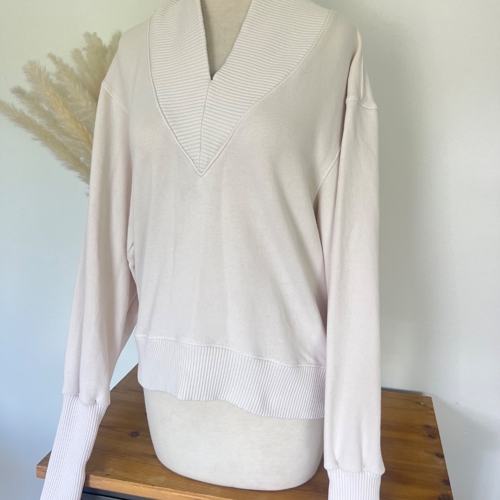 Agolde Klara Sweatshirt cream - Picture 4 of 7